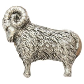 Aries The Ram Lapel Pin Badge In Velvet Pouch Or Gift Box With Free Engraving 11
