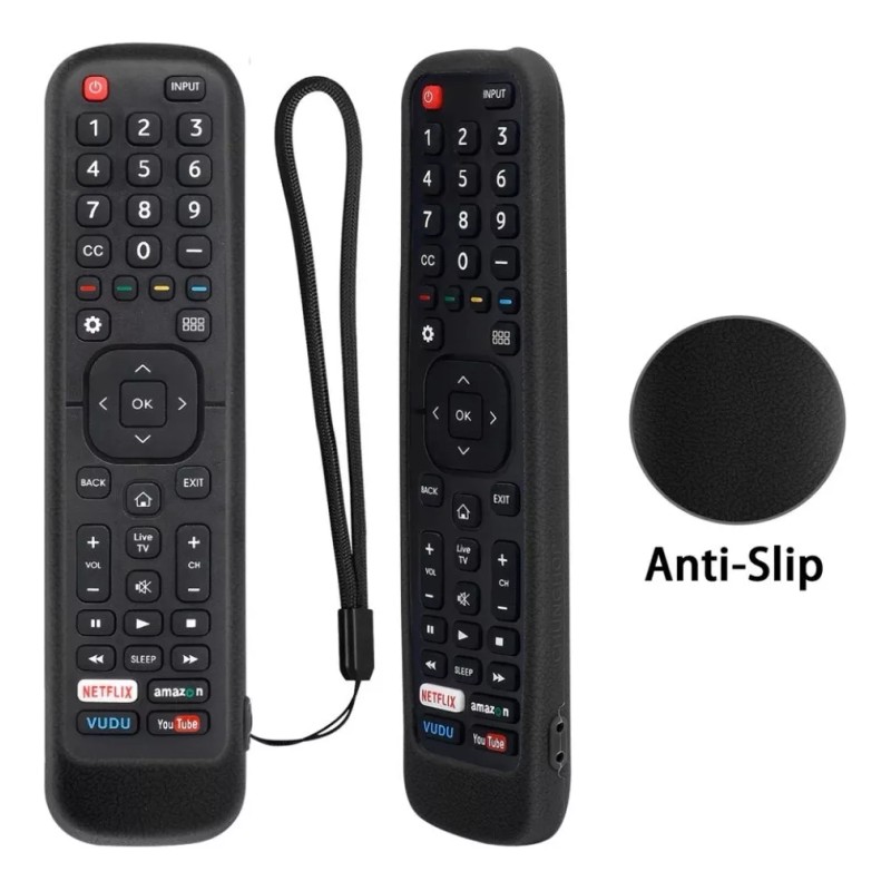 Estuchelandia Funda Silicona Control Hisense 55h6b/50h7gb En2a27 Led Hdtv