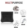 Travelambo Leather Squeeze Coin Purse Pouch Change Holder For Men