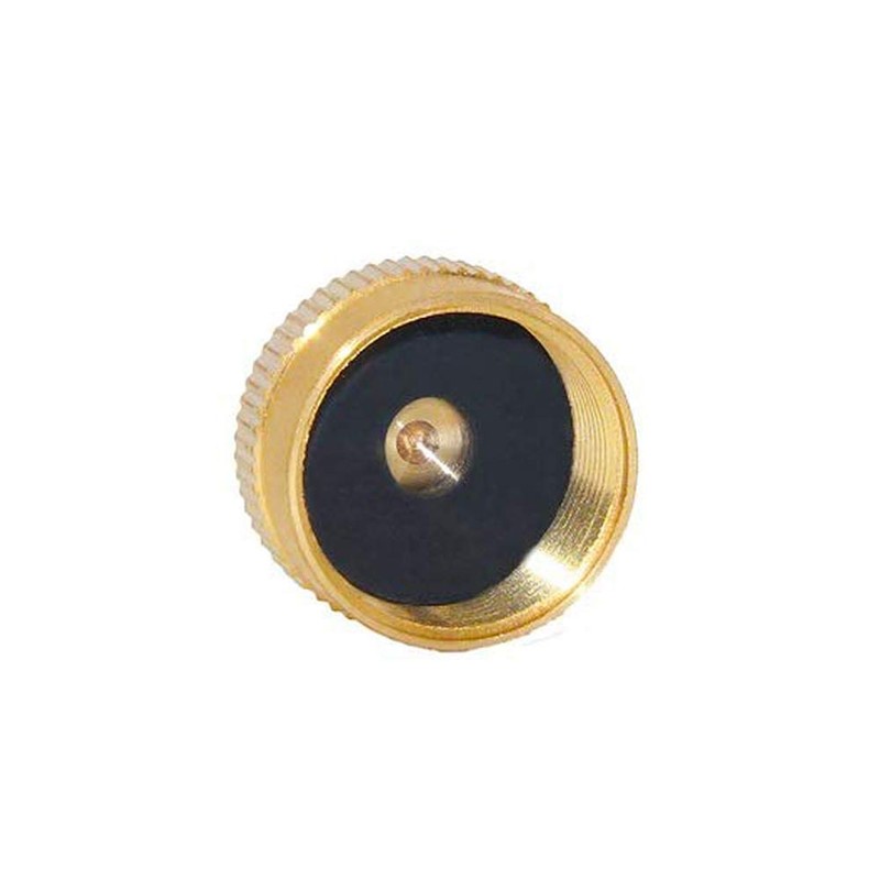 Beduan Solid Brass Refill 1 LB Propane Cylinder Cap Camping