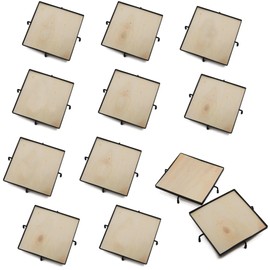 Black Square Trivet, 6" (Pack of 12)