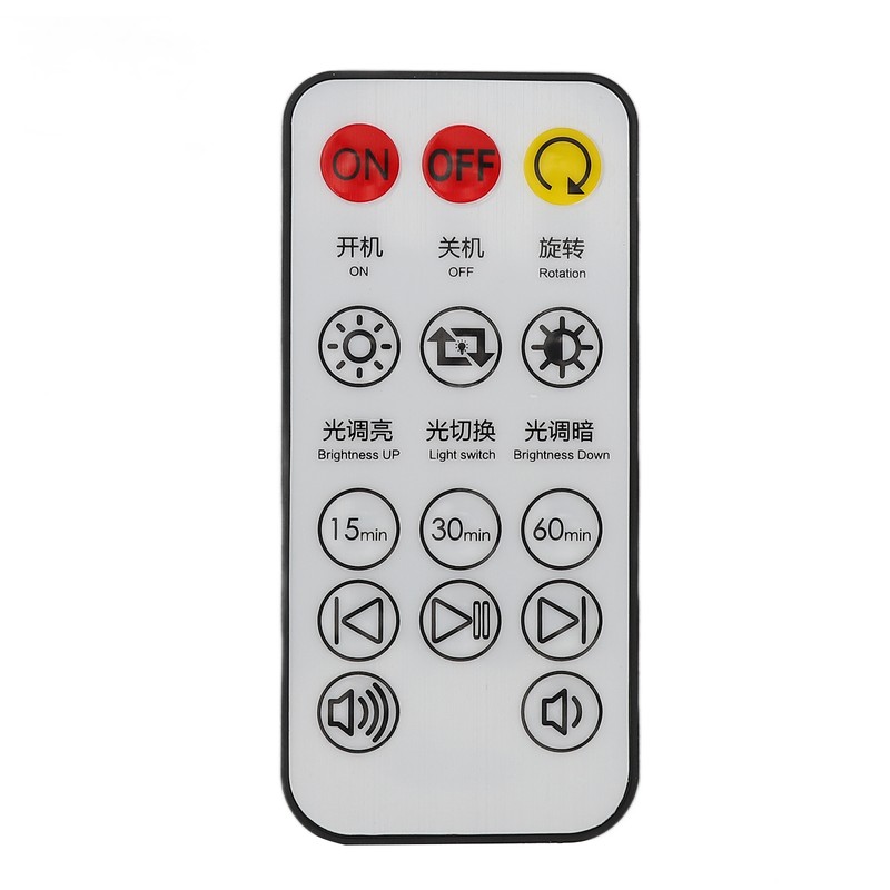 LED Projector Lamp 3 Color Multifunctional Dimmable Rotatable Rechargeable LED