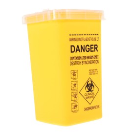 SAFIGLE Container with Lid Safe Disposal Bin for Home Use Compact and Durable Waste Storage Multi Functional Waste Box