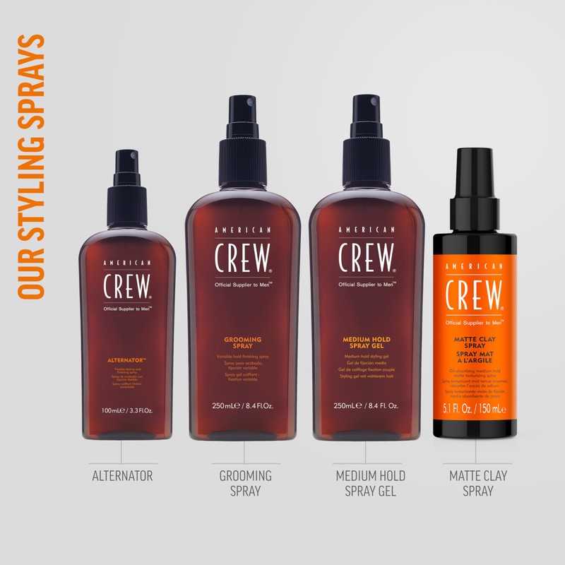 American Crew Men's Hair Spray, Flexible Styling and Finishing Styling