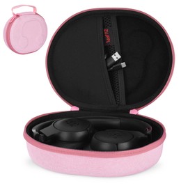 ZUJFPL - Funda rígida de EVA para JBL Live 770NC/670NC/660NC/650BT/460NC/400BT/500BT y JBL Tune 770NC/710BT/720BT/700BT/750BT/520BT/510BT/760NC/660NC/60NC/600 C/5000 E45BT - Auriculares inalámbricos -