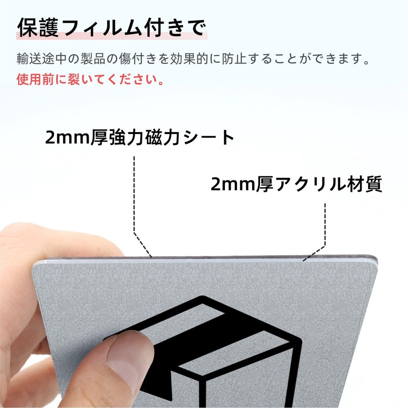 Please use a delivery box when you are out of