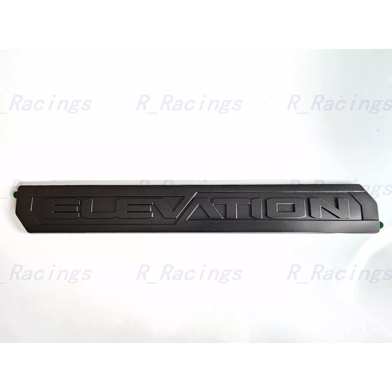 GMC Overlay 2PCS Matte black Rear Sierra Elevation Emblem 2019-2023