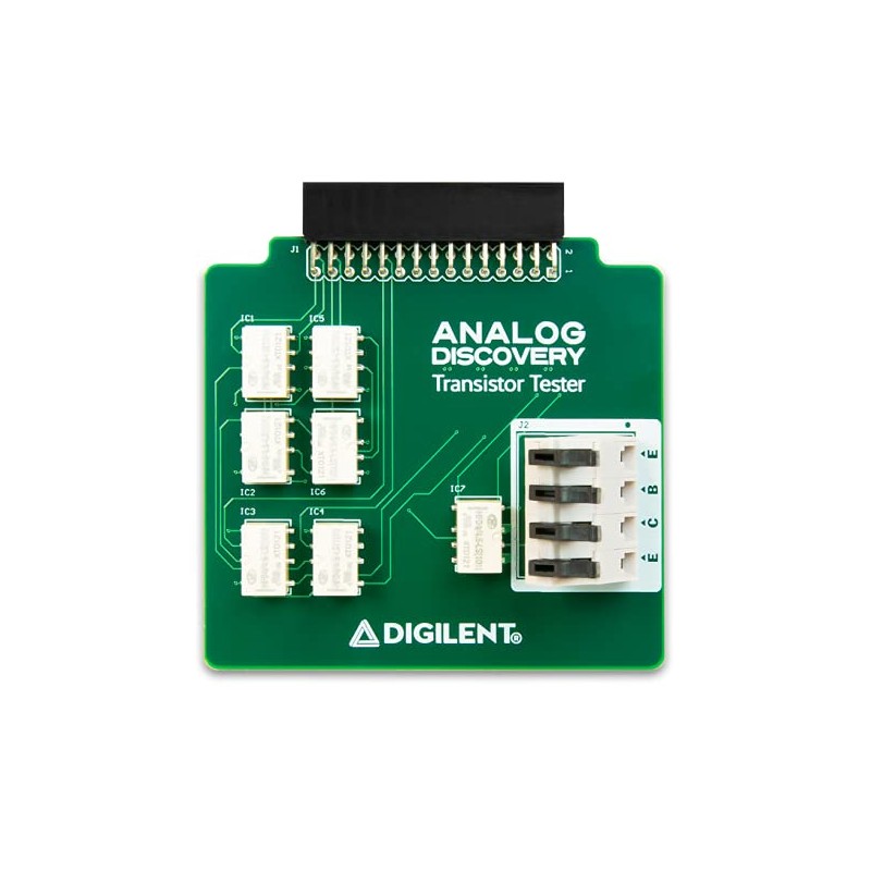 Transistor Tester for Analog Discovery
