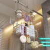 HapiRm Hanging Shower Caddy Organizer - No Drilling Shower Organizer