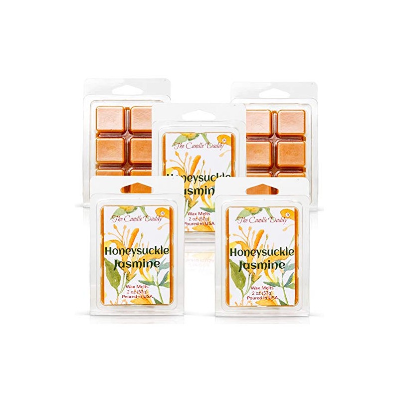 The Candle Daddy - Honeysuckle Jasmine - Floral Honeysuckle &