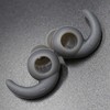 3 Pairs Silicone Hooks Eartip Eartips Earbuds Eargels Compatible with