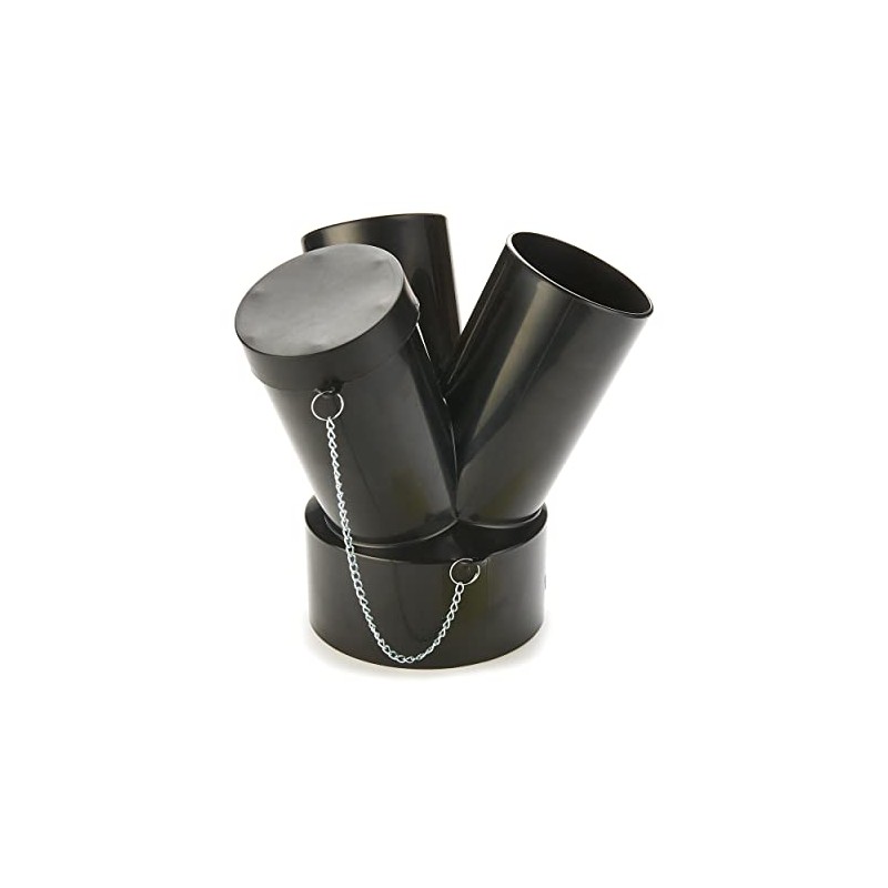 WOODRIVER Dust Connection 6" to 4" 3-Way Splitter