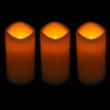 3PCS Remote Control Electronic LED Simulation Candle Lamp for Home