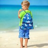 WAWSAM Shark Drawstring Backpack for Kids - Gym DrawString Bag