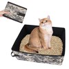 Cat Litter Tray Foldable Cat Litter Box Cat Toilet on