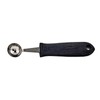 Winco Metal Soft Grip Handle NSF Melon Baller, Black