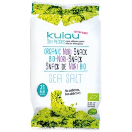 KULAU Organic Nori Snack Sea Salt 6 x 4 g