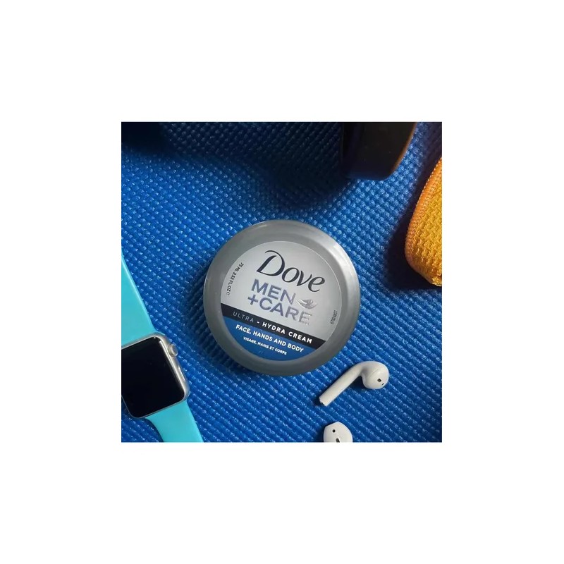 Dove Men+care Ultra Hydra Crema Cara Cuerpo Manos Tarro 75ml