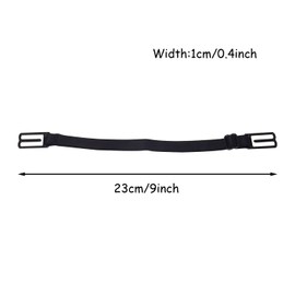 Honbay Women's 4PCS Non-slip Elastic Adjustable Bra Strap Holder