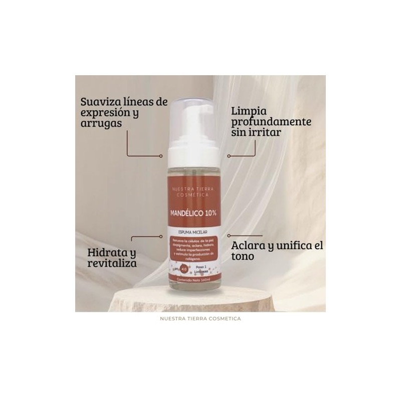 Espuma Micelar Mandélico 10%