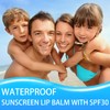 Sunscreen Lip Balm SPF 30, Lip Balm for Dry Cracked