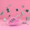 Pink Love Heart Shape Combination Padlock for Girls Women,Mini 3-Digit