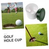 SUPVOX 1set Golf Hole Cup Replacement Outdoor Turf Golf Cup