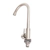 G1/2in Thread Stainless Steel Single Cold Single Hole Sink Water