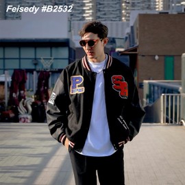 FEISEDY Retro Round Steampunk Sunglasses Women Men Vintage Eyewear Light Plastic Frame with Leatherwear B2532…