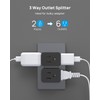 TROND 2 Pack Multi Plug Outlet Extender, Wall Outlet Splitter
