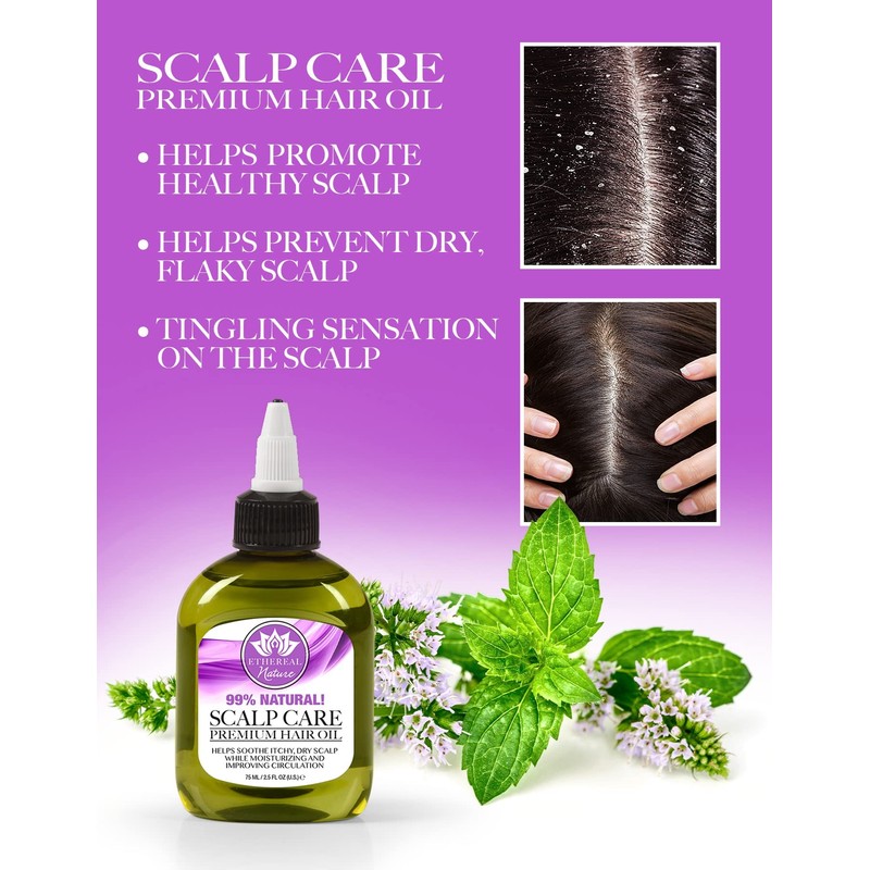 Ethereal Nature 99 Natural Hair Oil Blend Scalp Care 75ml,