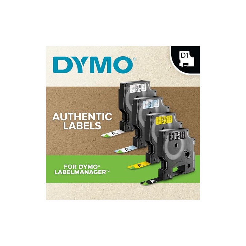 DYMO Rotuladora de escritorio | Rotuladora portátil LabelManager 210D, multiuso,