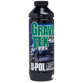 U-Pol Products 0721 Black GRAVITEX Plus HS Stone Chip Protector - 1 Liter