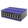 DIGITUS PoE Network Switch - 8-Port Fast Ethernet - DIN-Rail
