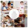 KUUQA 16Pack Kids Art Aprons Bulk White Children Painting Aprons
