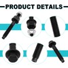 SYudwen Left and Right Side Exhaust Manifold Bolts & Studs