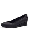 s.Oliver Women's Wedge 5-22300-42 Court Shoes, black