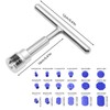 WYYFXY® Pack of 19 Dent Removal Tool, Paintless Dent Repair