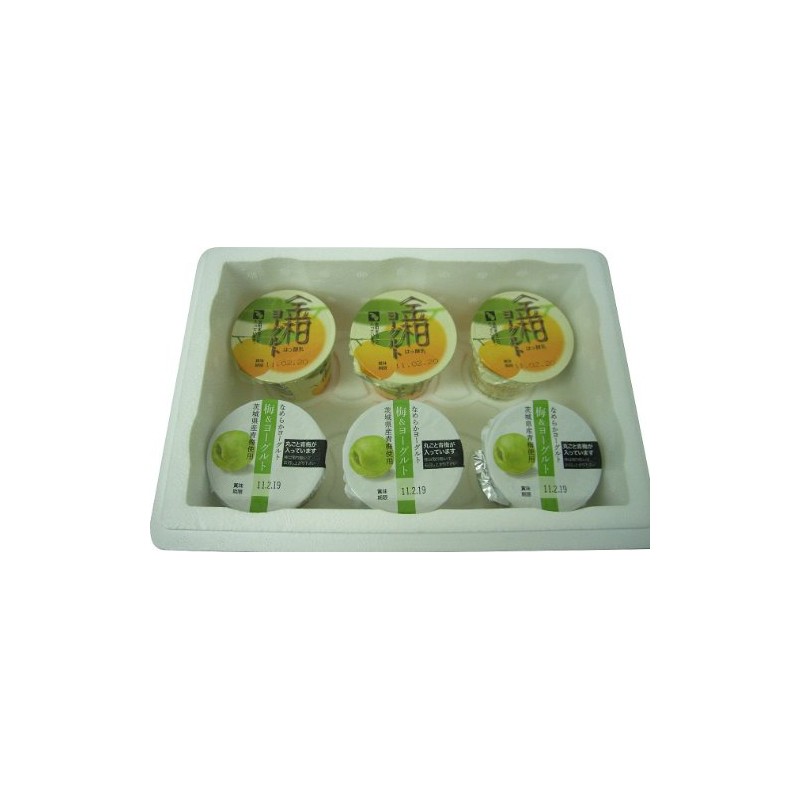 Yogurt, Omitama, Kinkaru, Plum, Set of 6