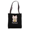 Chinese Cat Tote Bag