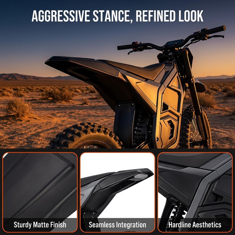 Rear Fender for Yozma IN10 Electric Dirt Bike