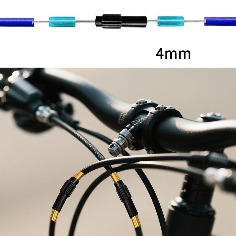 RLMVGBX 1 pair Bicycle Cable Adjusters,CNC Indexed Inline Shifter Bike