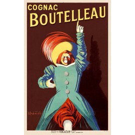French Cognac Boutelleau Cappiello Liquor Advertising Giclee Canvas Print 11x17