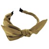axy Hair Band with Satin Bow Hairband Vintage Women's Hairband