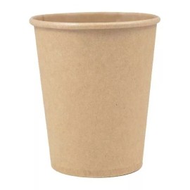 Degrapack 300 Pz De Vaso Térmico Biodegradable Con Tapa 240 Ml.