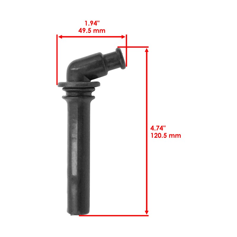 Caltric Spark Plug Boot Cap For Kawasaki Vulcan 800 VN800