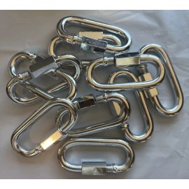 Goliath Industrial Tool Lot of 10 Goliath Industrial Quick Link 1/2" Safety Tow Chain