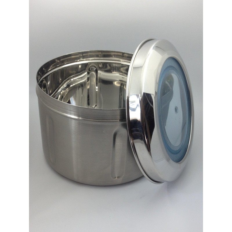 Qualways Stainless Steel 0.9kg Canister