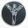 Unbranded Algiz protection rune iron on patch rockabilly punk 88 - 58