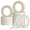 JayJayup Masking Tape 1 inch Wide, 12 Rolls General Purpose